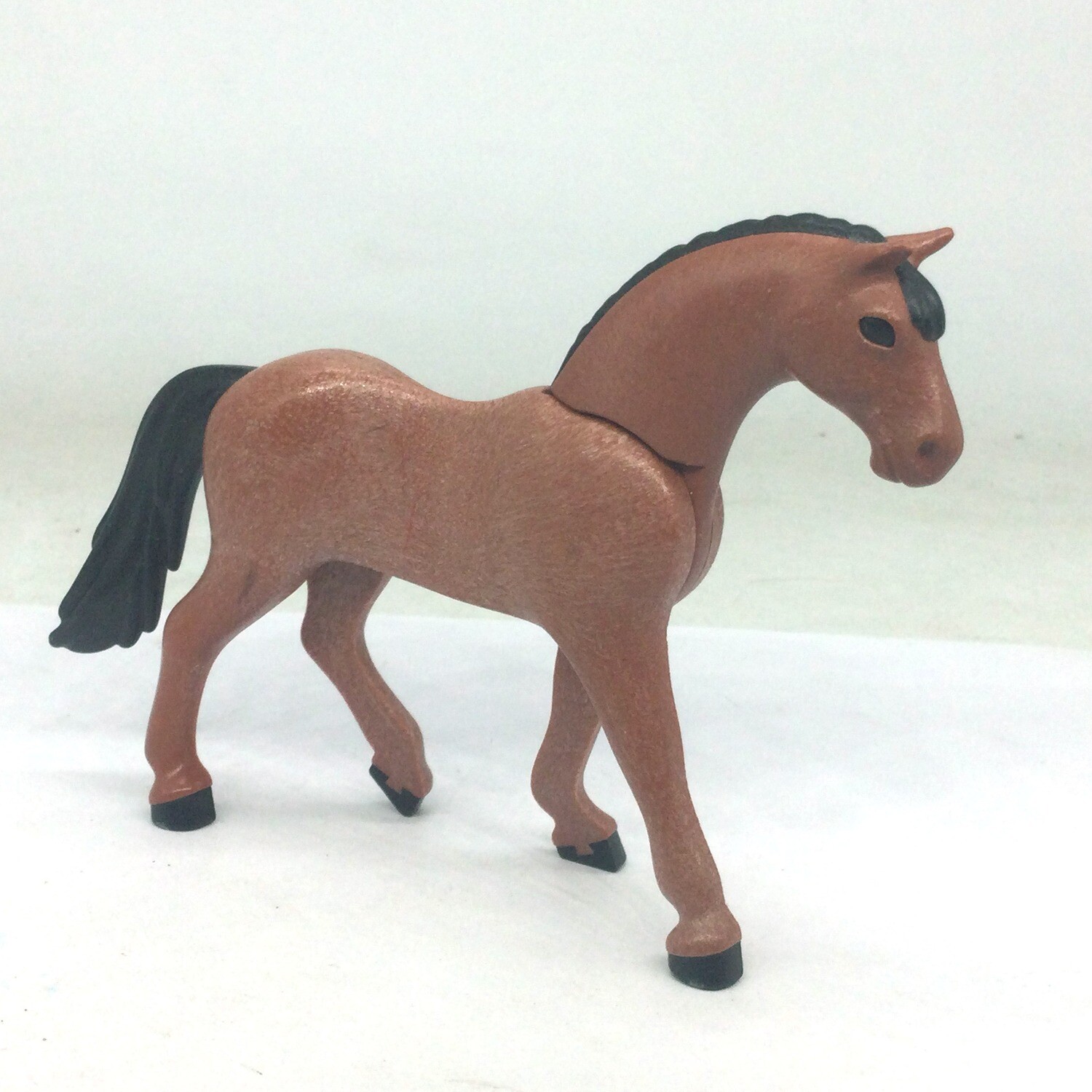 Playmobil cheval elegant marron