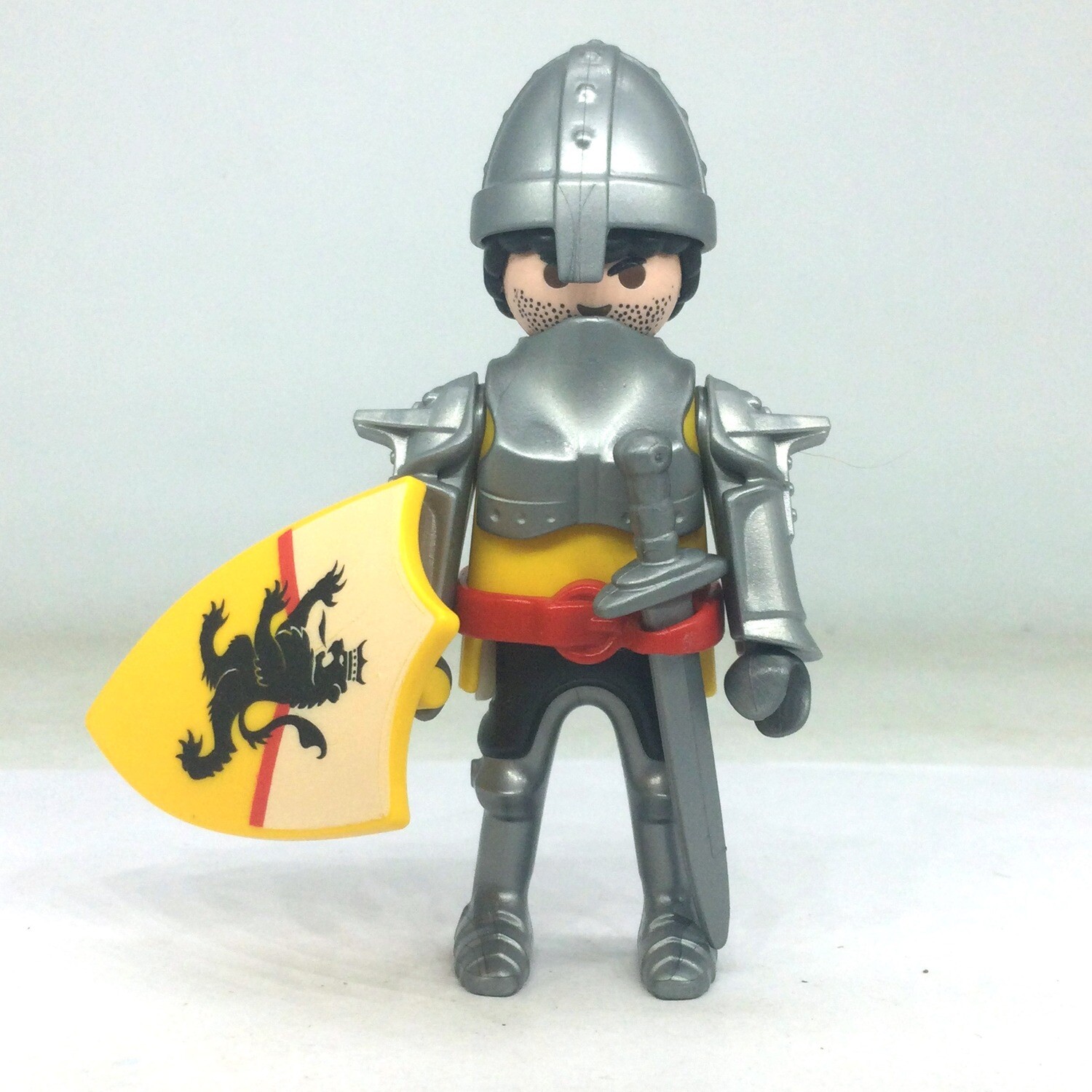 playmobil chevalier lion jaune