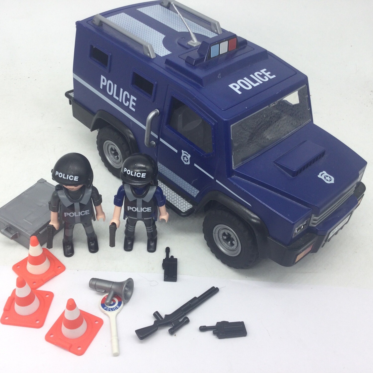 playmobil 4x4 hummer bleu