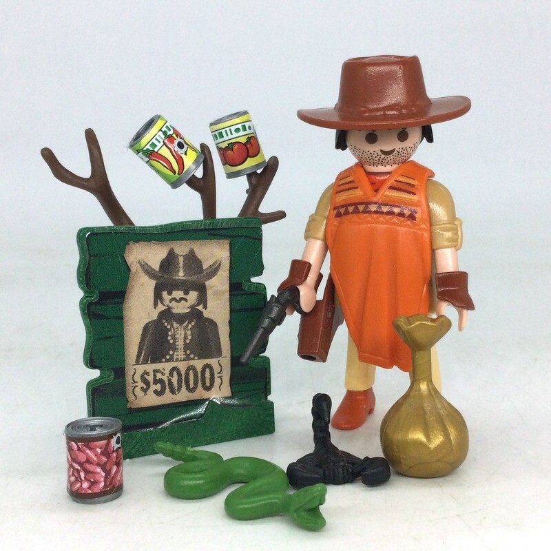 playmobil cow boy chasseur de prime