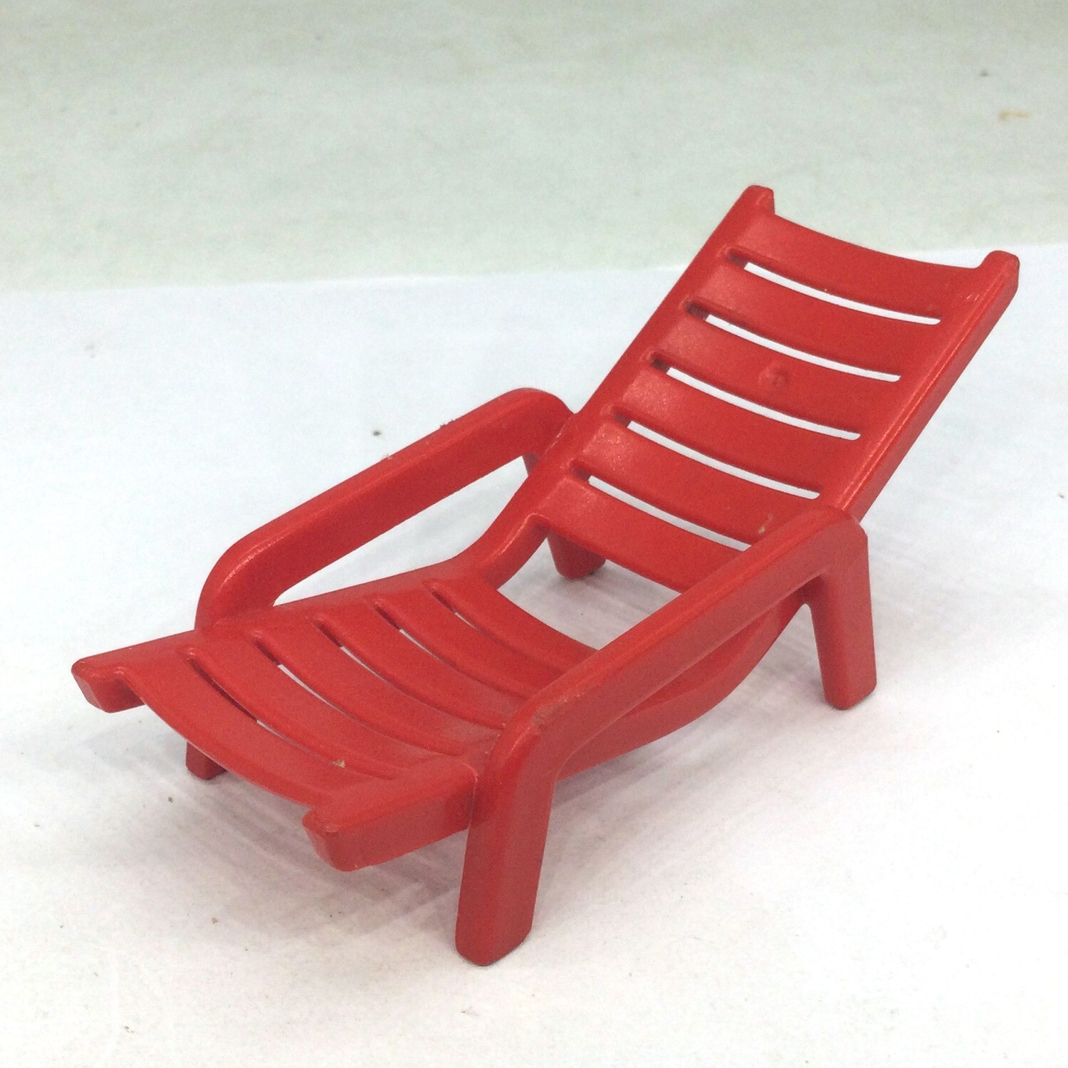Playmobil chaise longue transat rouge