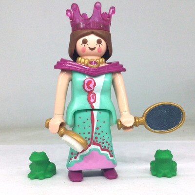 Playmobil princesse reine sceptre rose