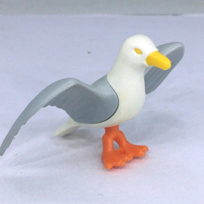 Playmobil mouette ailes ouvertes