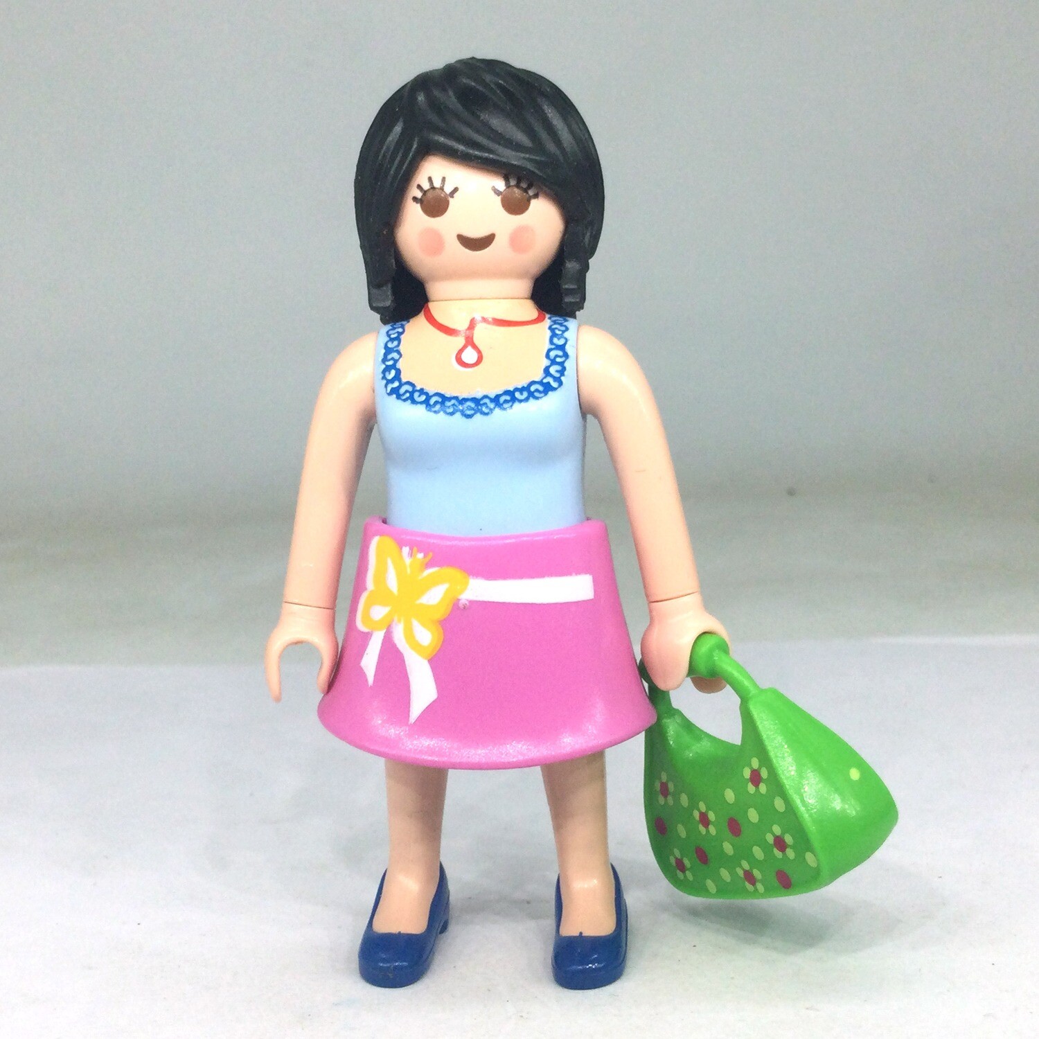Playmobil femme jupe rose