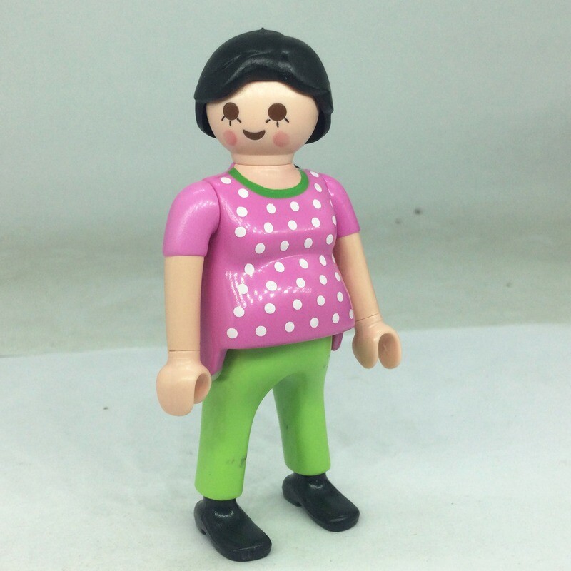 Playmobil femme enceinte rose