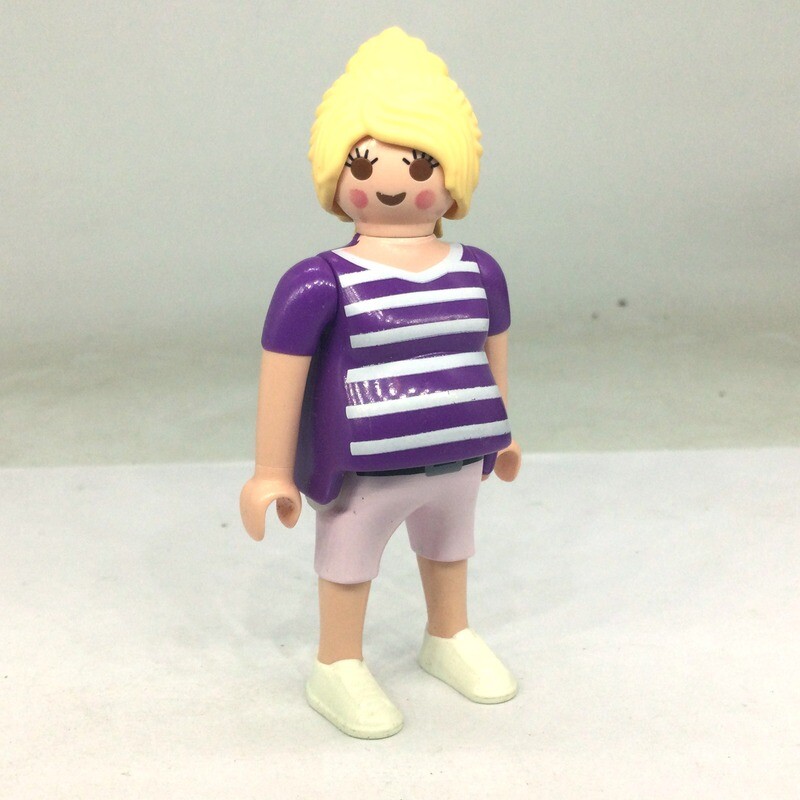 Playmobil femme enceinte violette 2