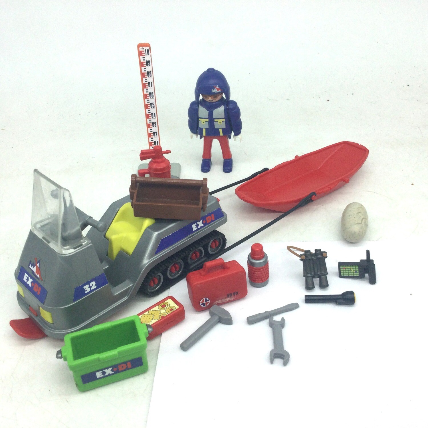 Playmobil explorateur polaire scooter