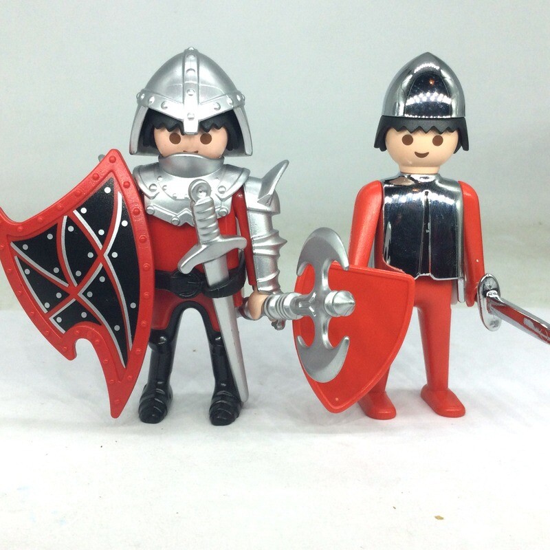 Playmobil duo chevalier anniversaire