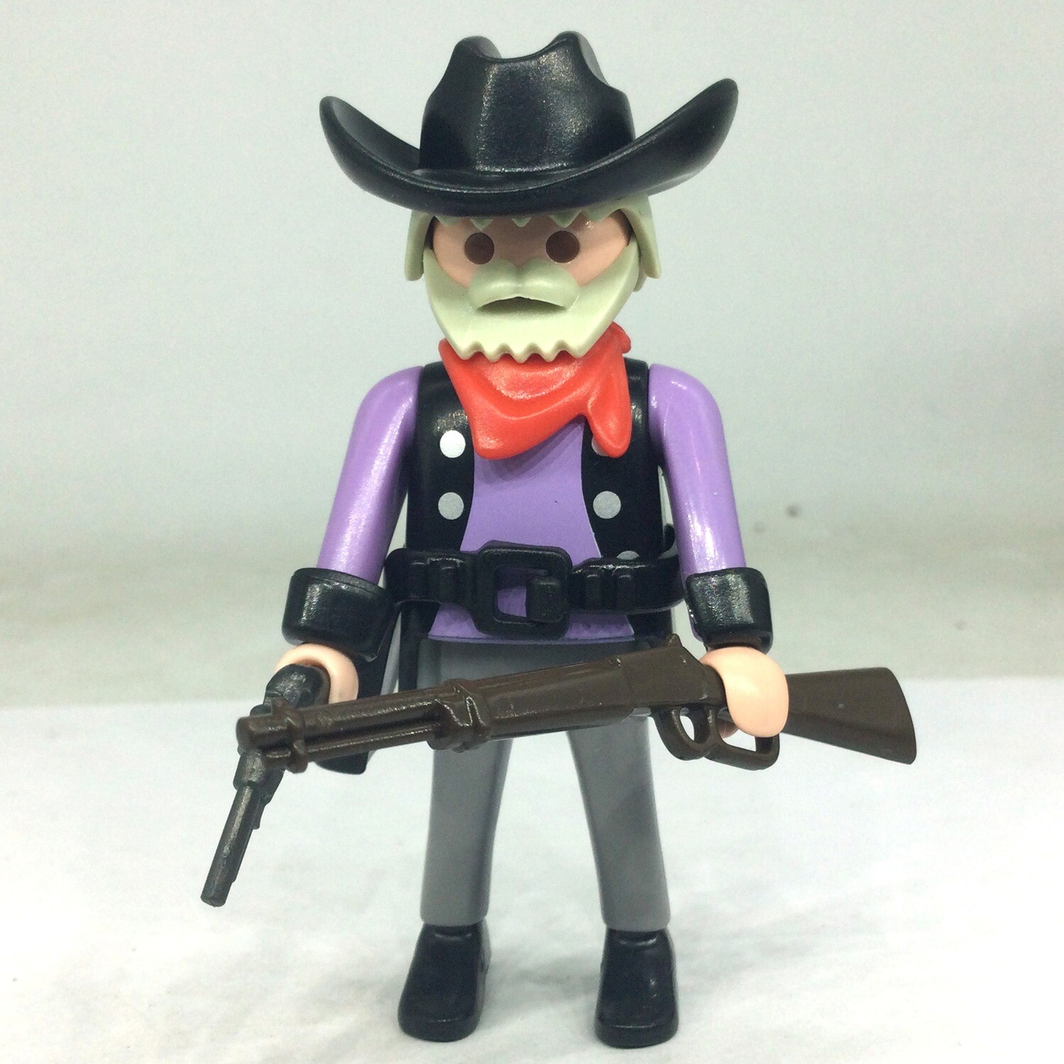 Playmobil cow boy violet