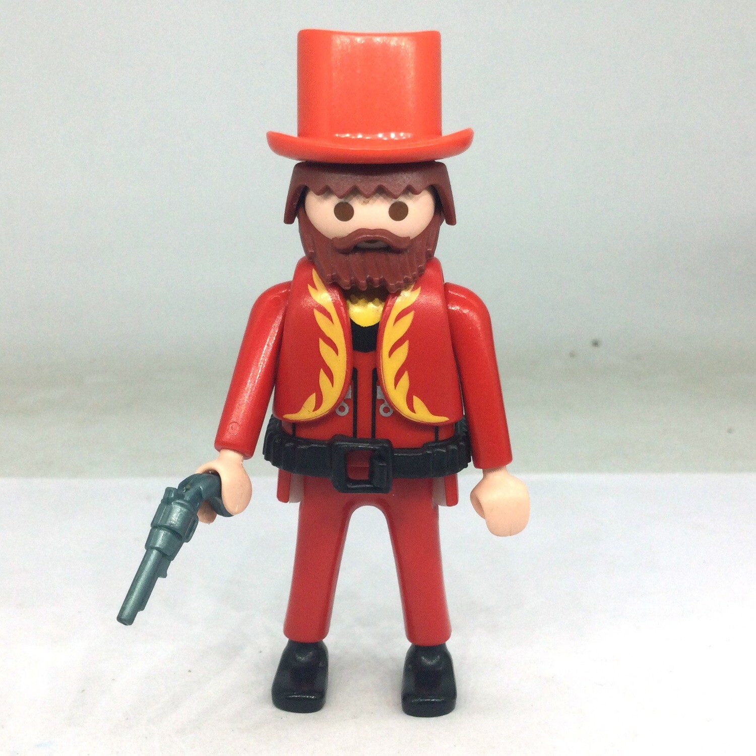 Playmobil cow boy en rouge