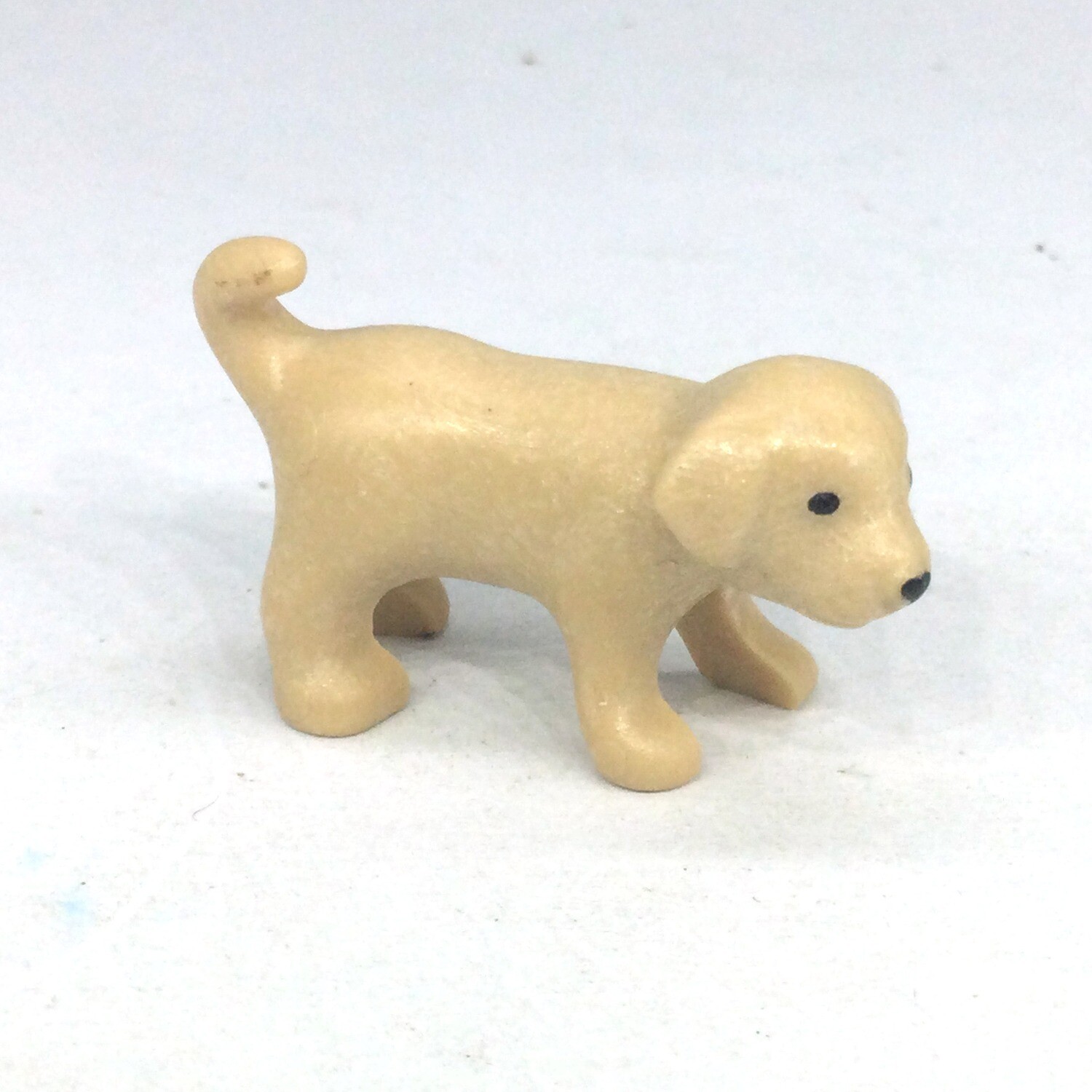 Playmobil chiot beige marche