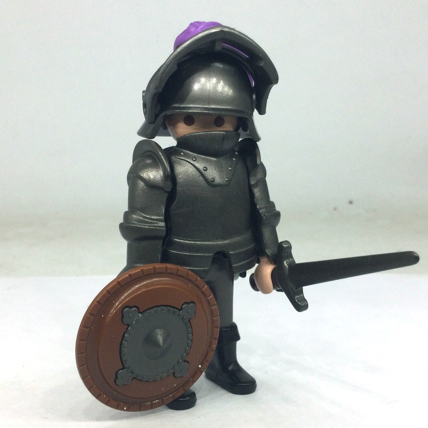 Playmobil chevalier dragon noir