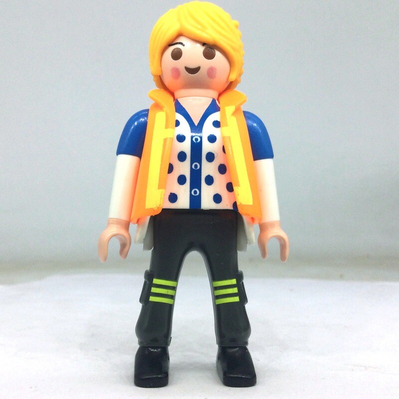 Playmobil ambulancière secours