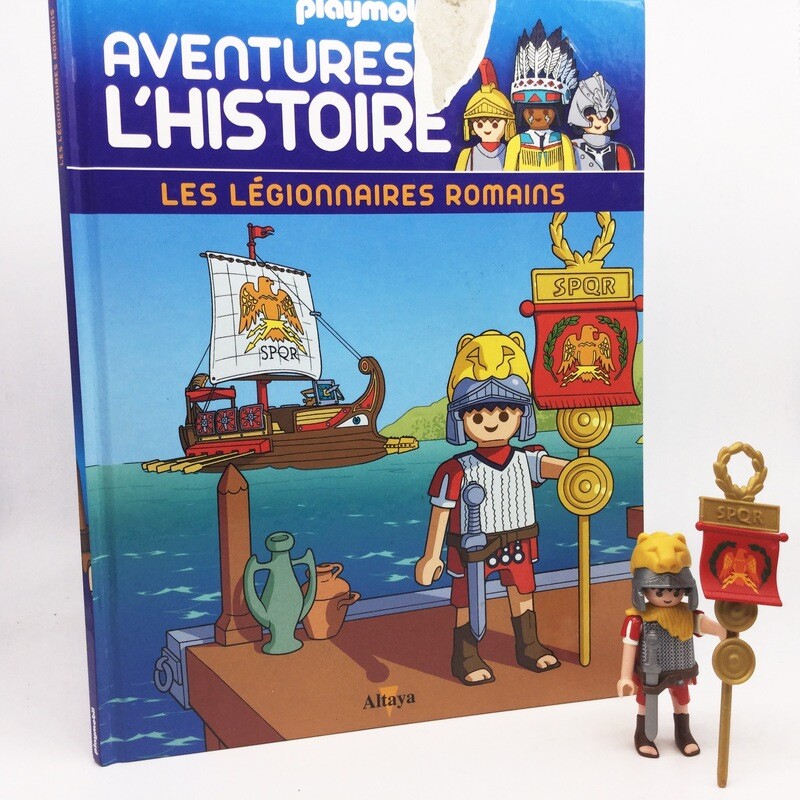 playmobil altaya 8 legionnaires romains
