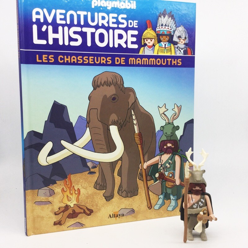 playmobil altaya 1 chasseurs de mammouth