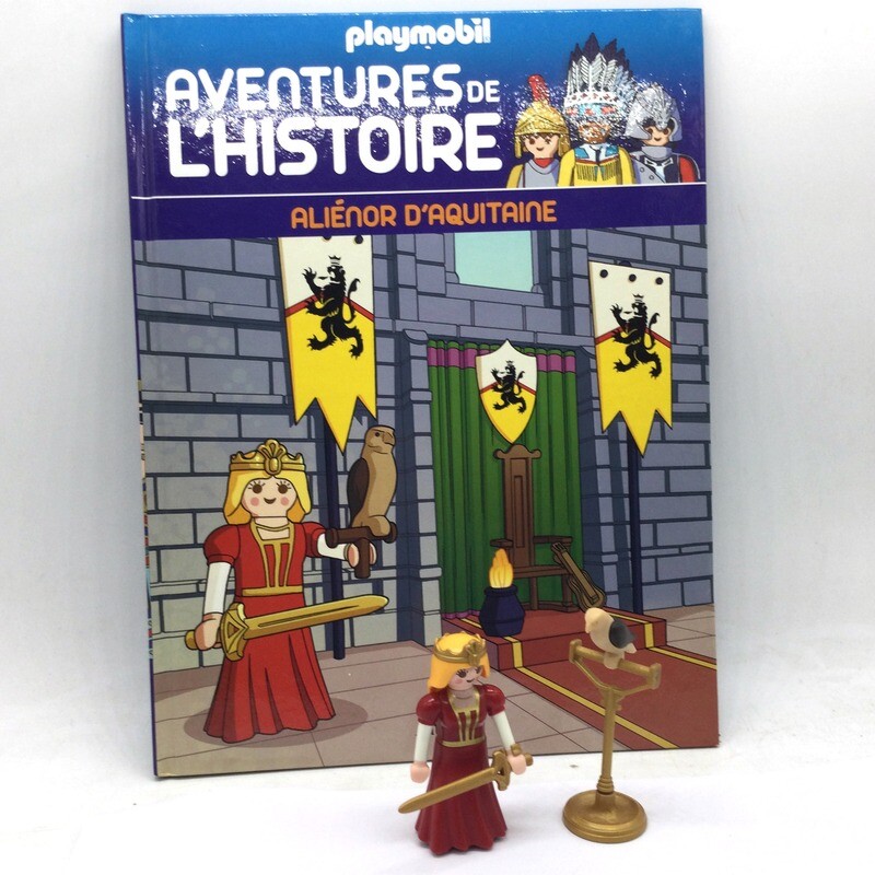 playmobil altaya 64 alienor d'aquitaine