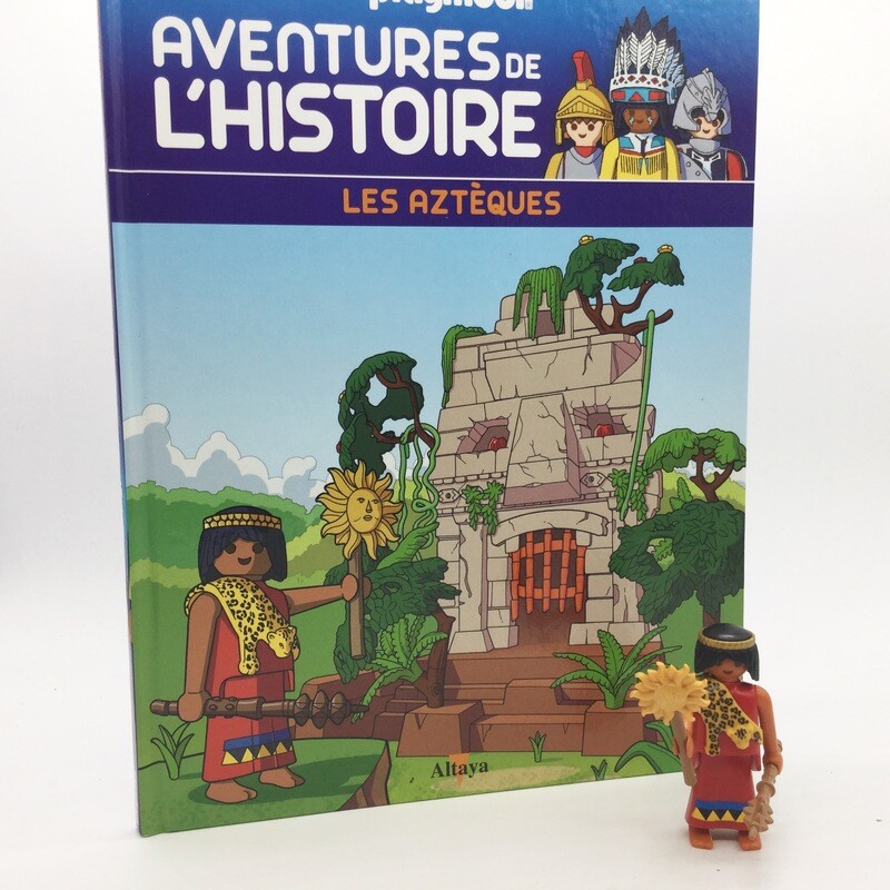 playmobil altaya 25 les aztèques