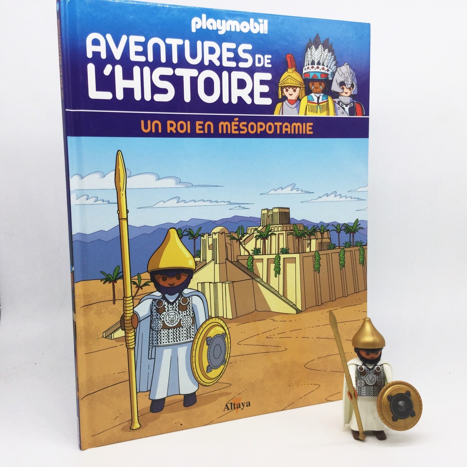 playmobil altaya 3 roi messopotamie