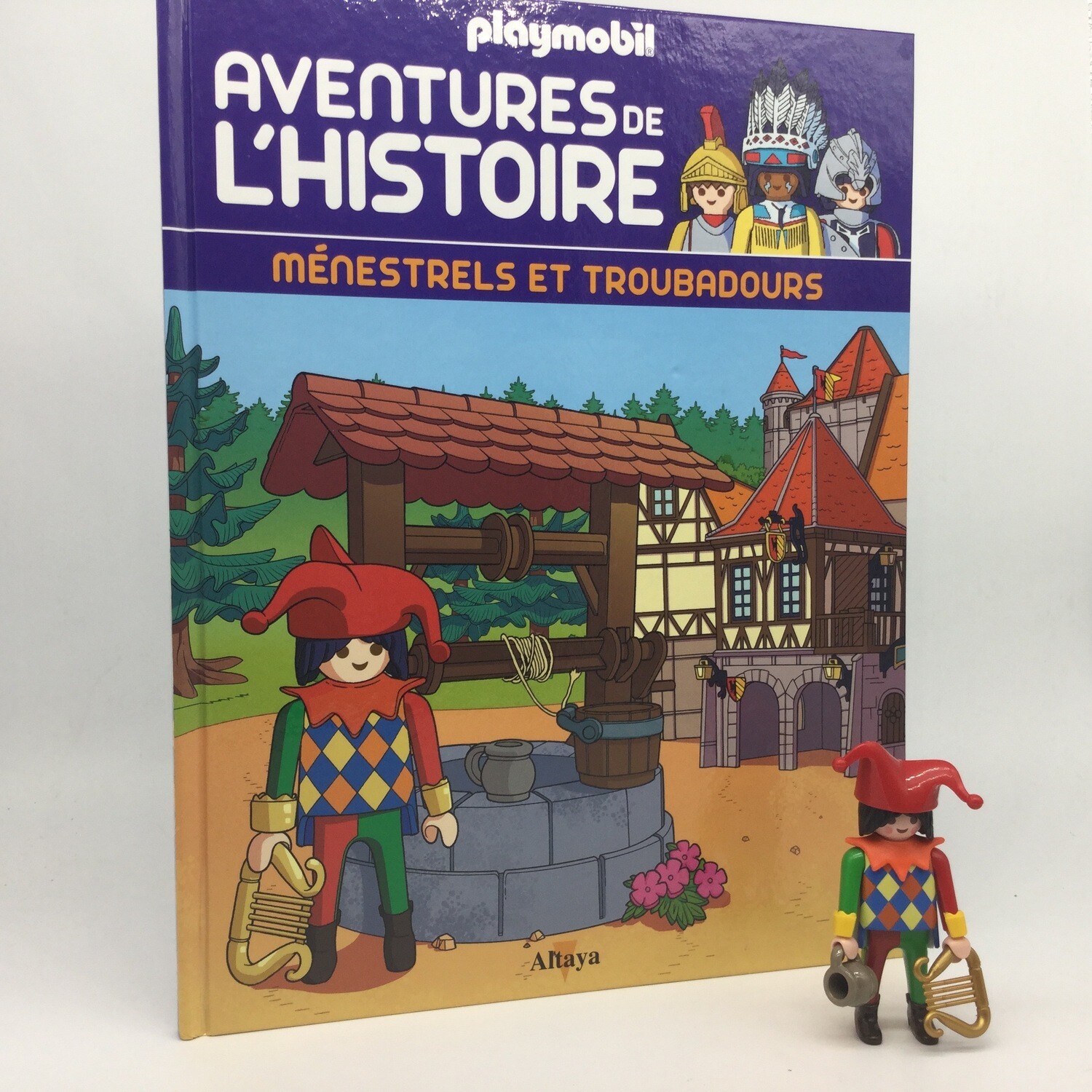 playmobil altaya 19 ménestrels et troubadours