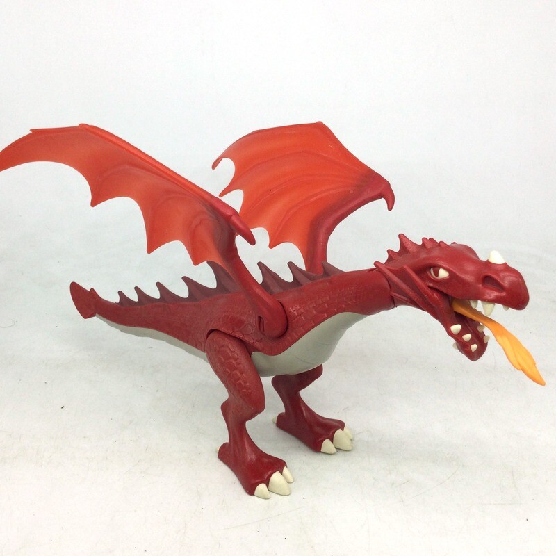 playmobil dragon asiatique rouge