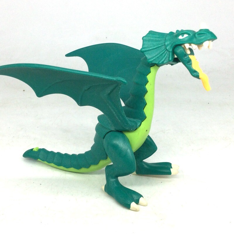 playmobil petit dragon vert
