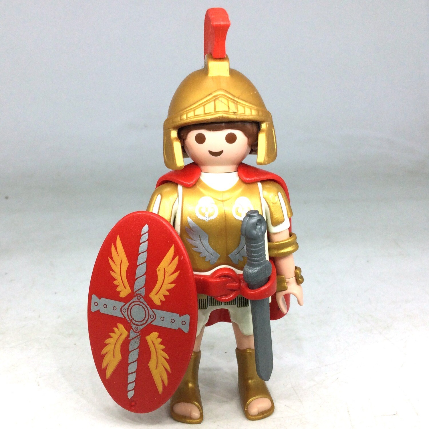 Playmobil centurion romain doré
