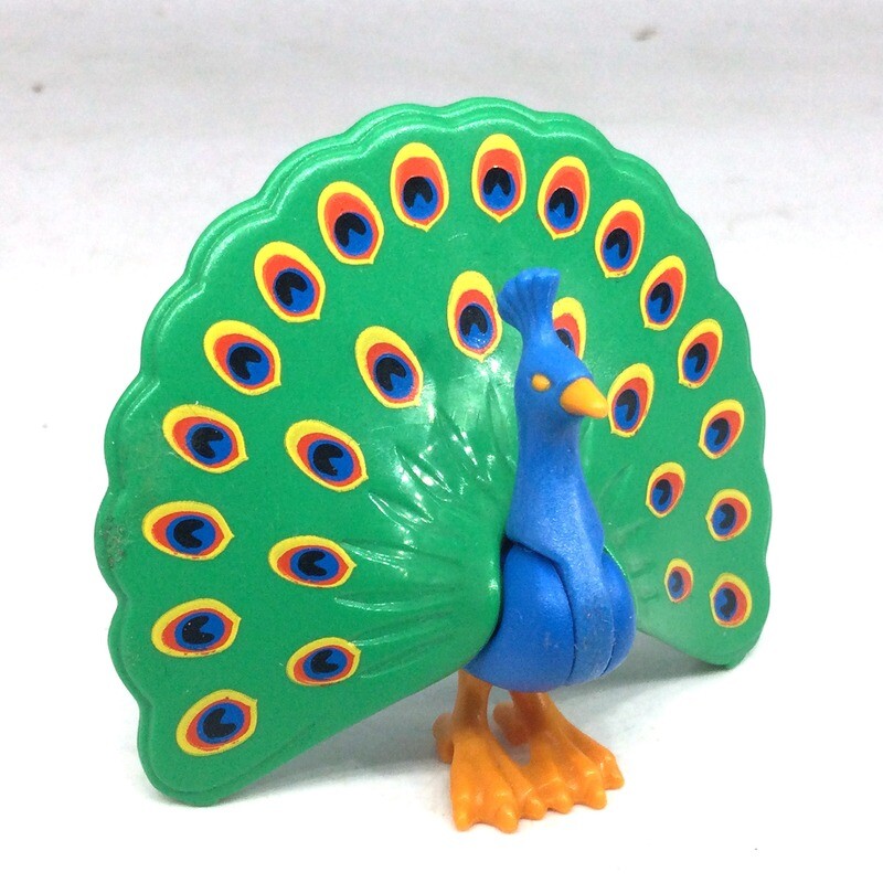 Playmobil paon ailes ouvertes