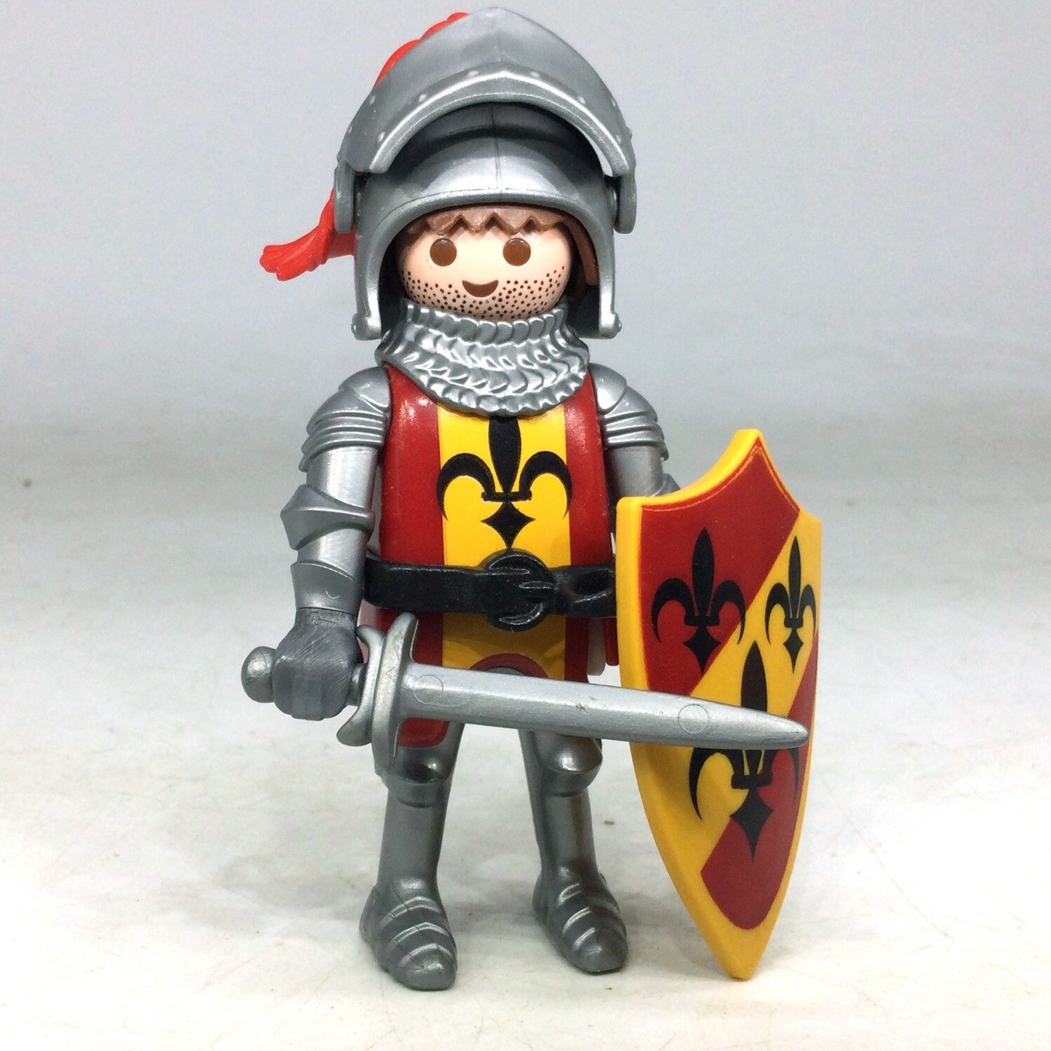 playmobil chevalier lys bordeaux