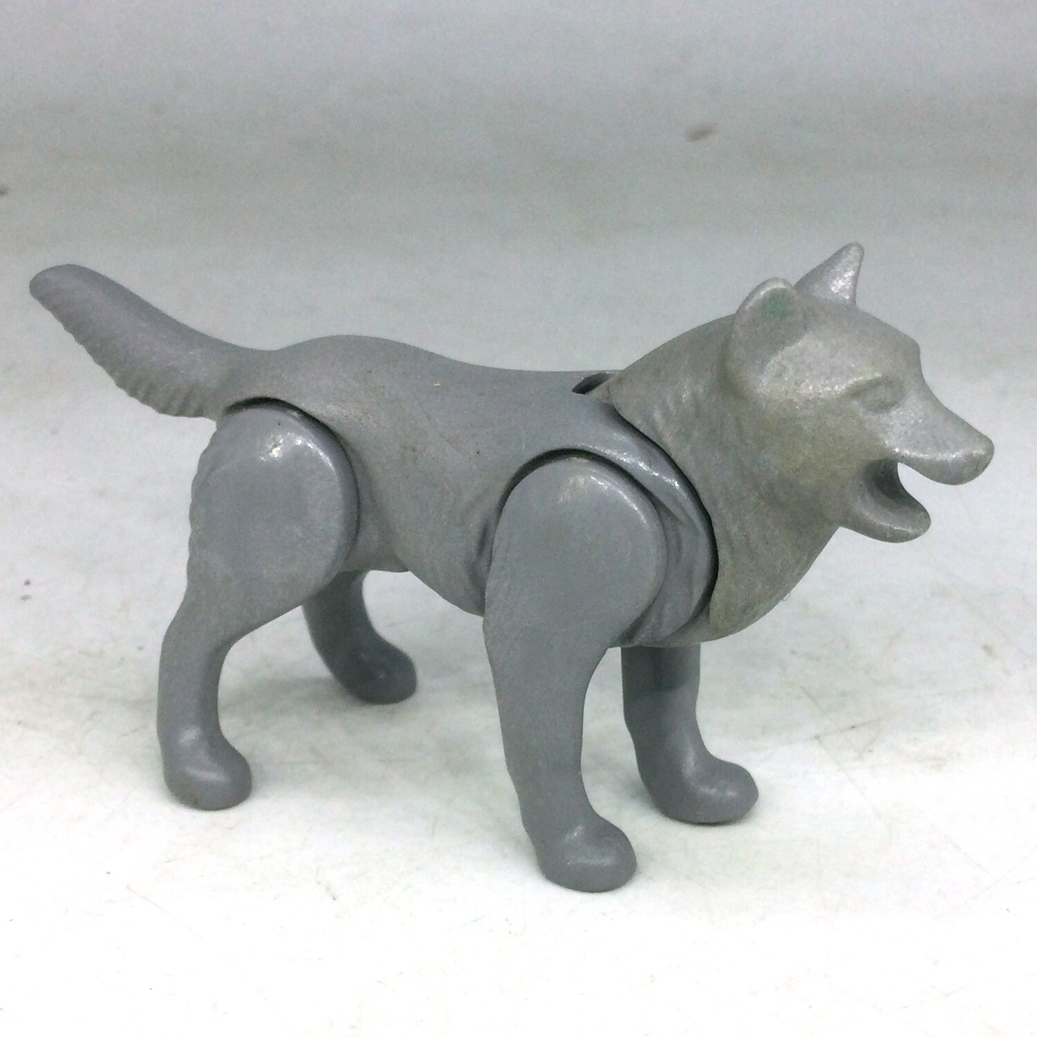 playmobil loup gris