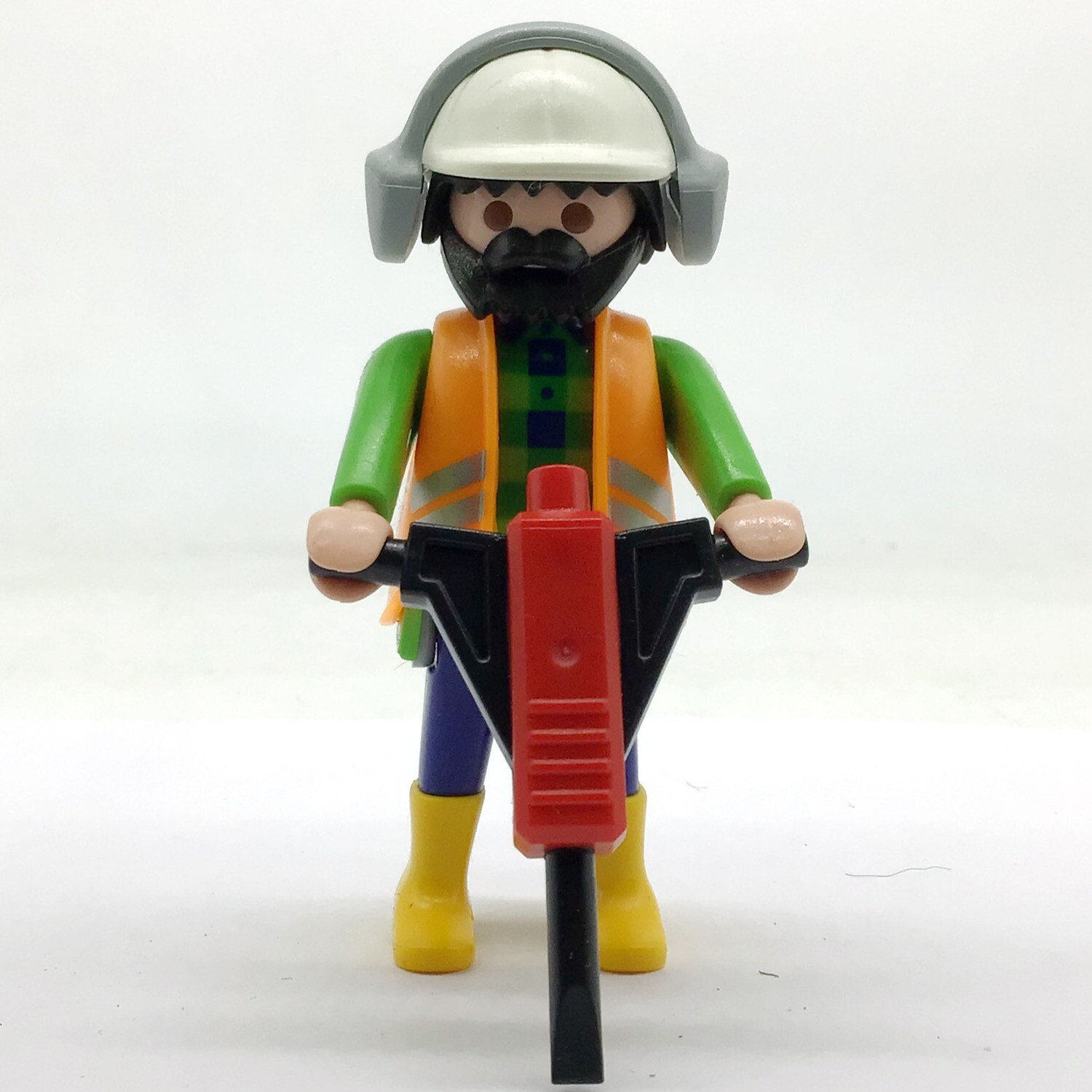 playmobil S6 ouvrier marteau piqueur