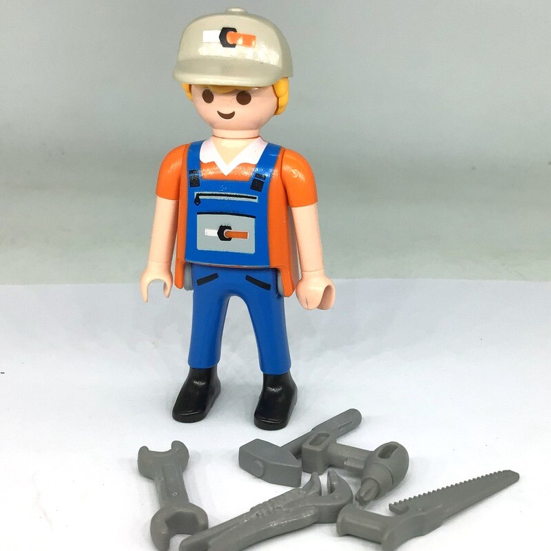playmobil S5 ouvrier playmobil S5 ouvrier