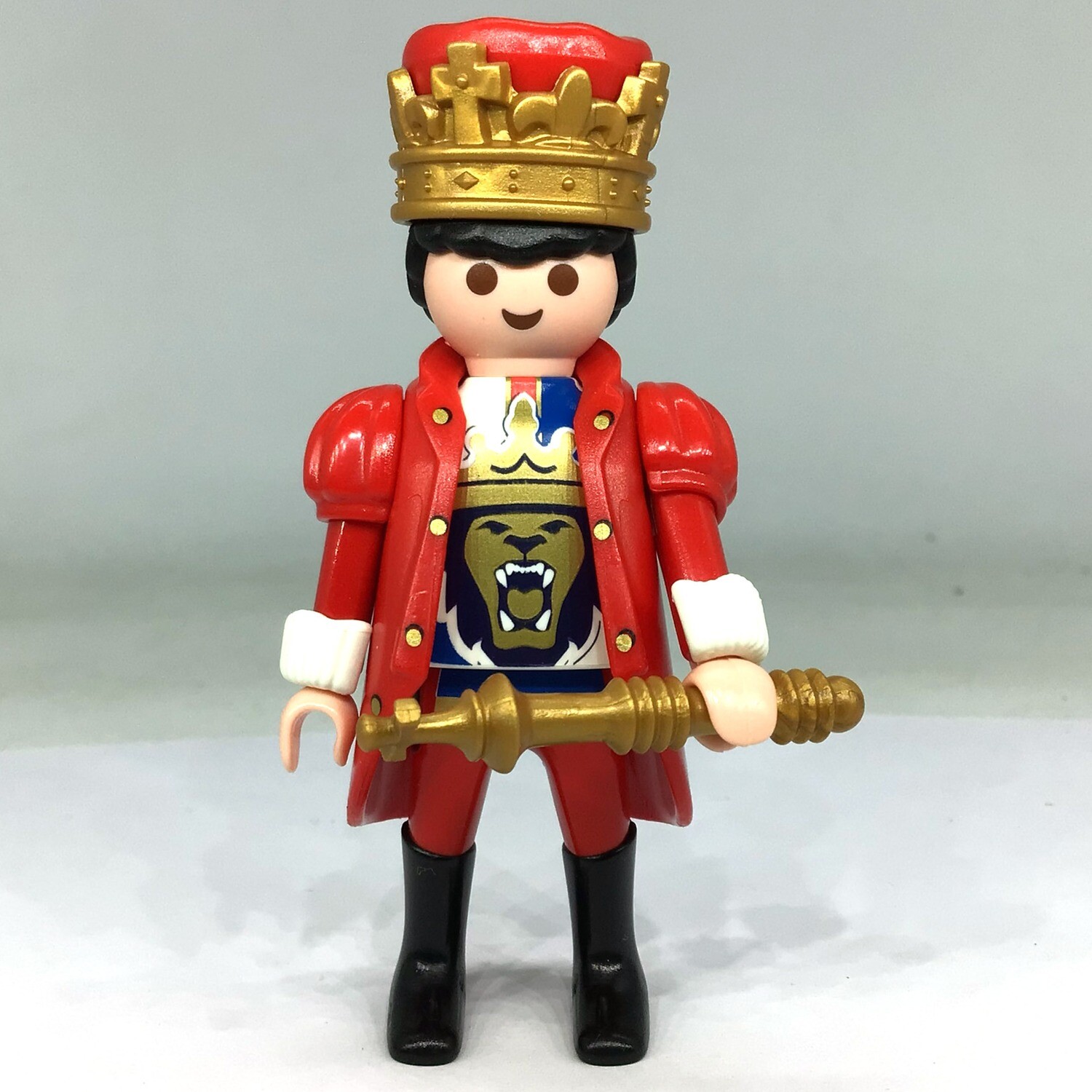 playmobil S18 roi lion rouge