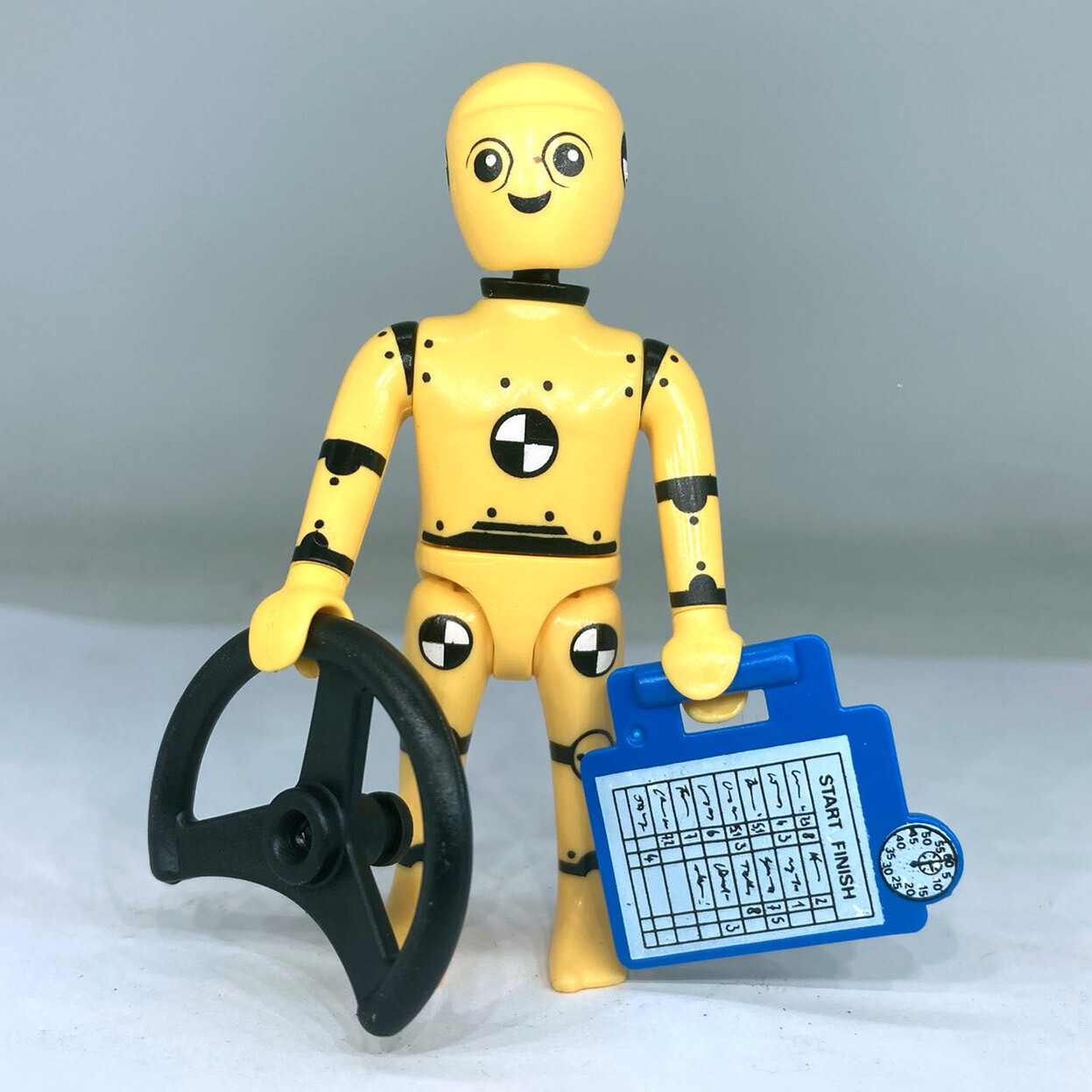 playmobil S19 mannequin crash test