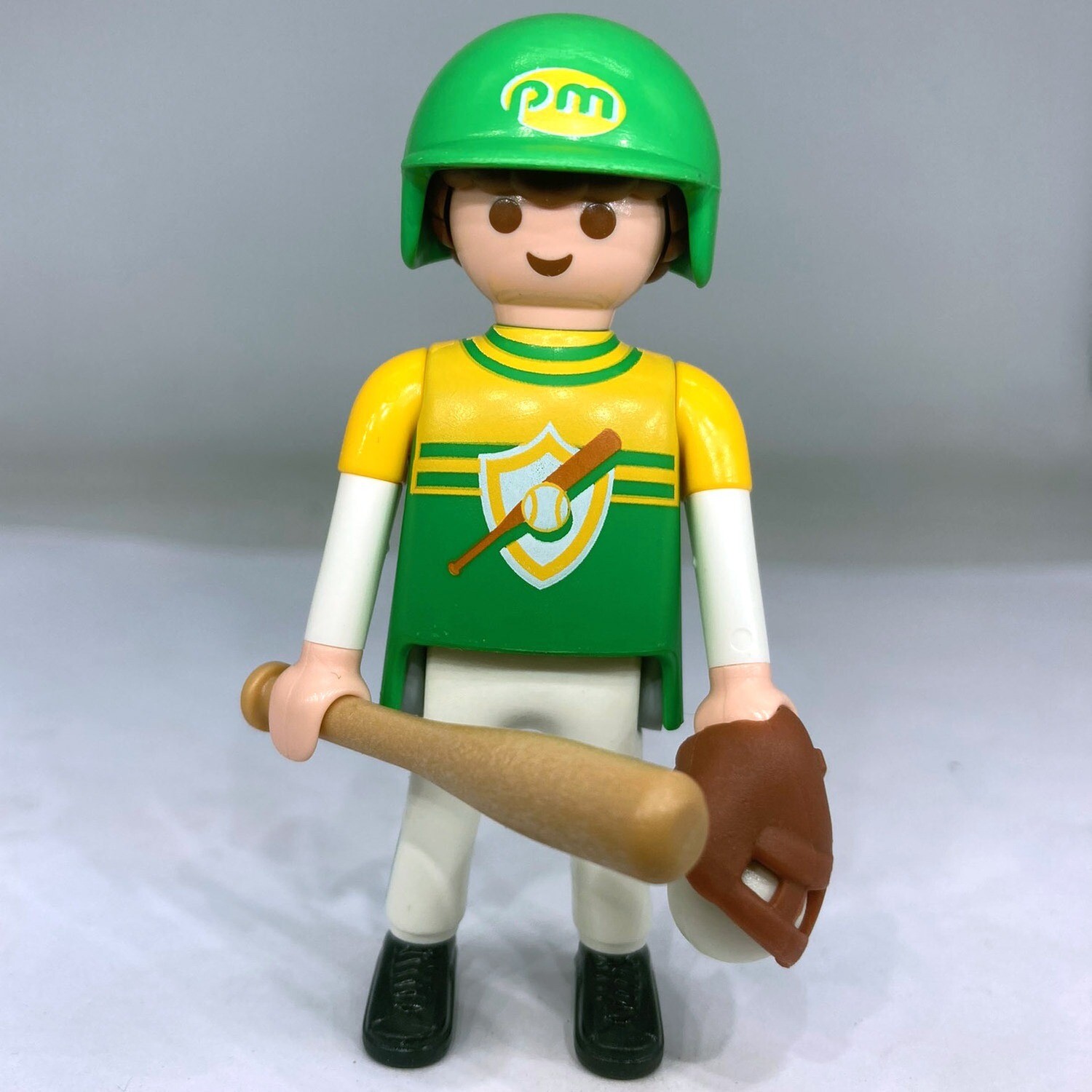 playmobil S12 baseballeur vert
