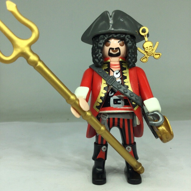 playmobil S11 pirate au trident