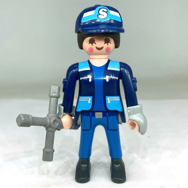 playmobil S18 mécanicienne
