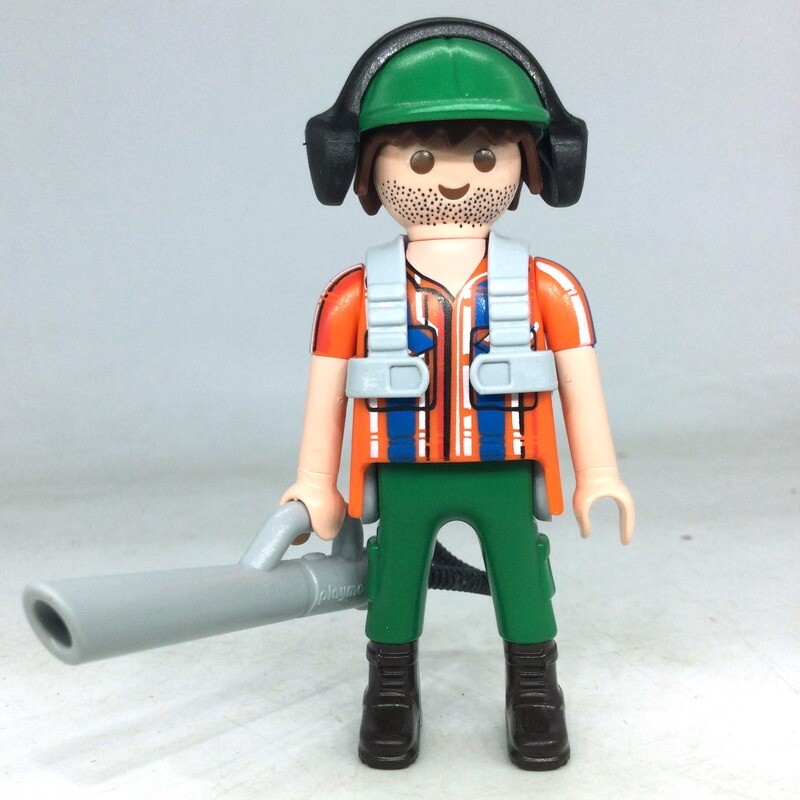 playmobil S10 jardinier souffleur