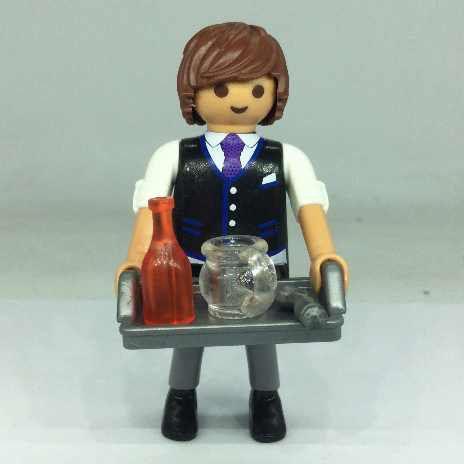 playmobil serveur barman