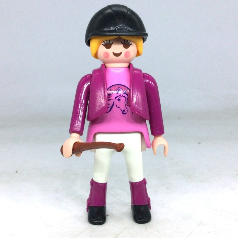 playmobil cavalière equitation