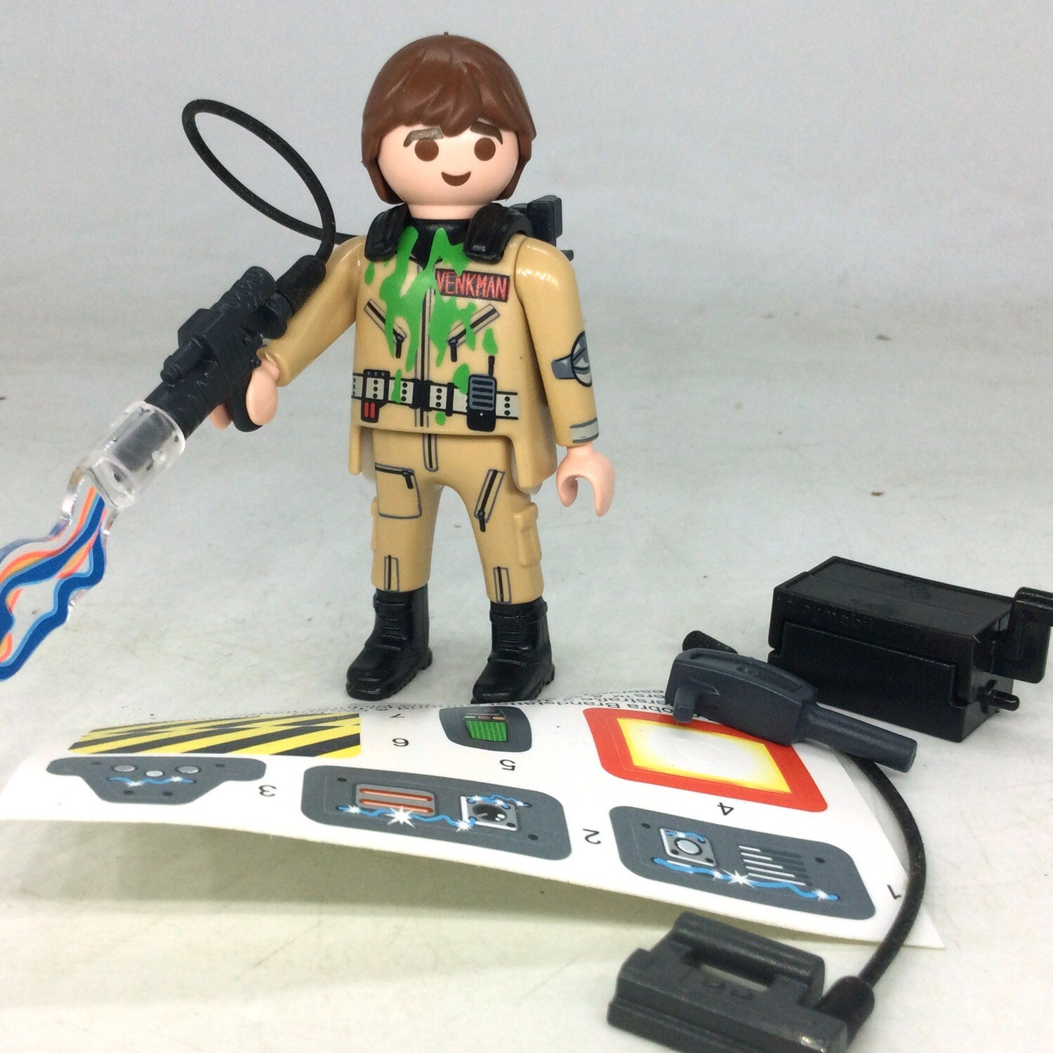 Playmobil ghostbuster venkman beige