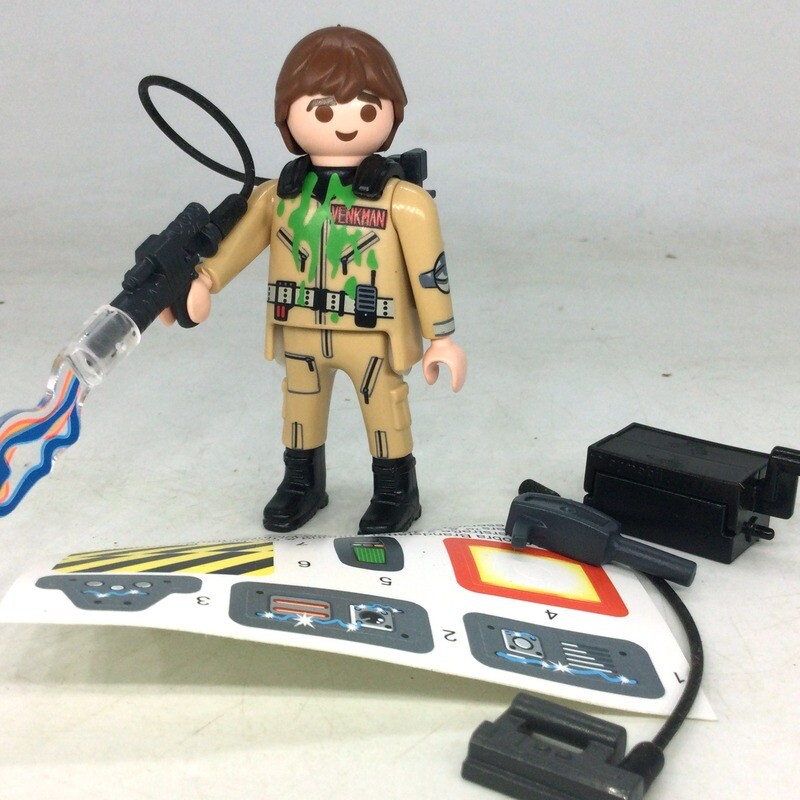 Playmobil ghostbuster venkman beige