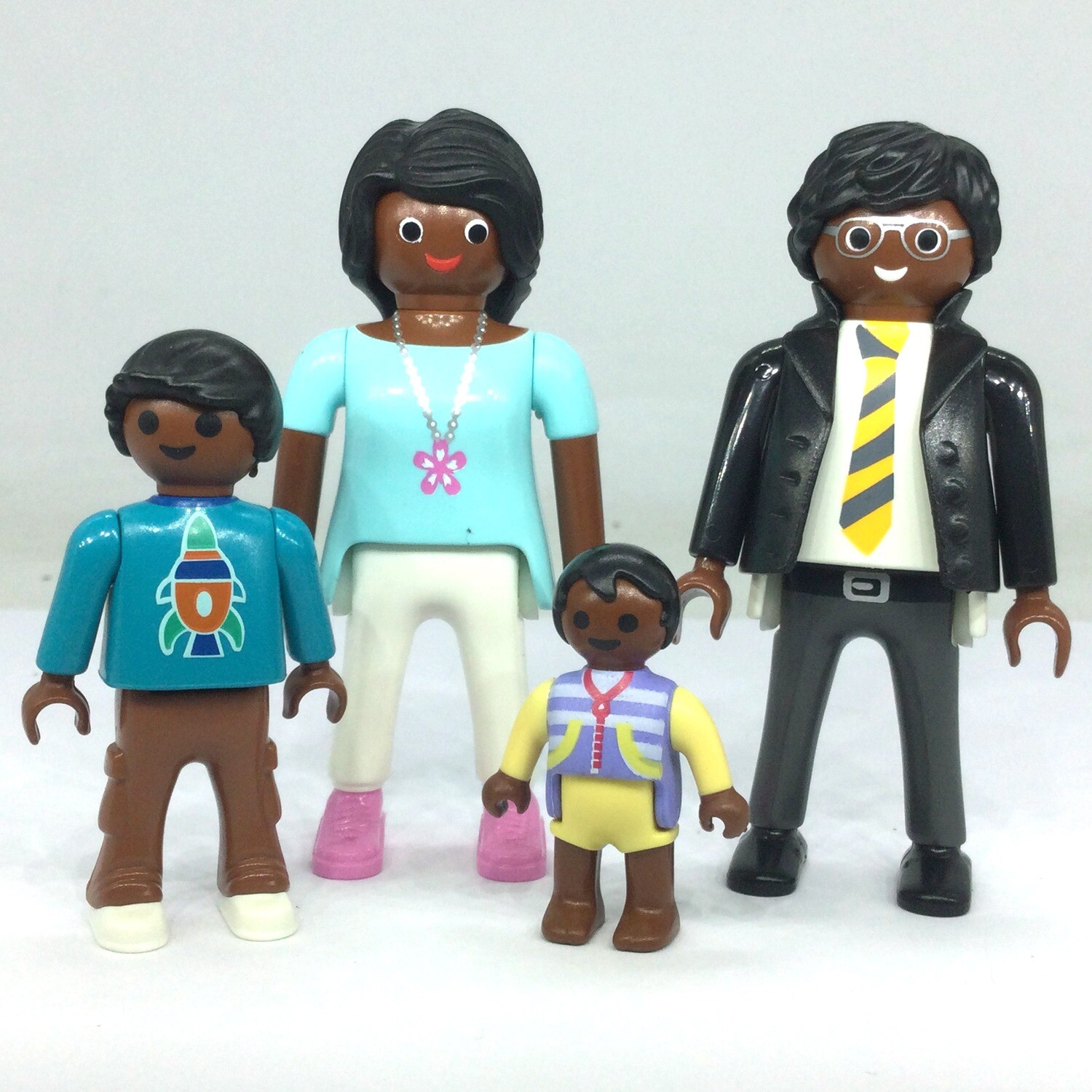 Playmobil famille black africaine 1
