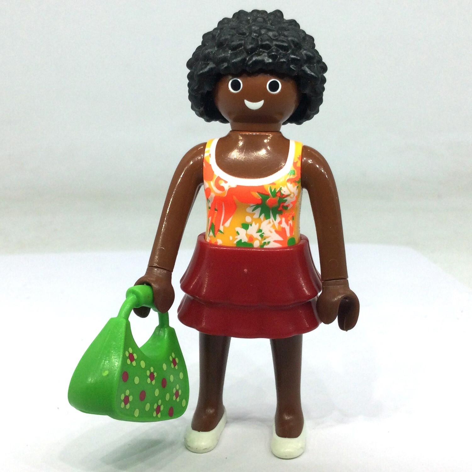 Playmobil femme city black jupette