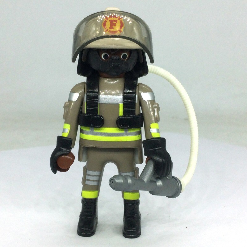 playmobil pompier black americain playmobil pompier black americain
