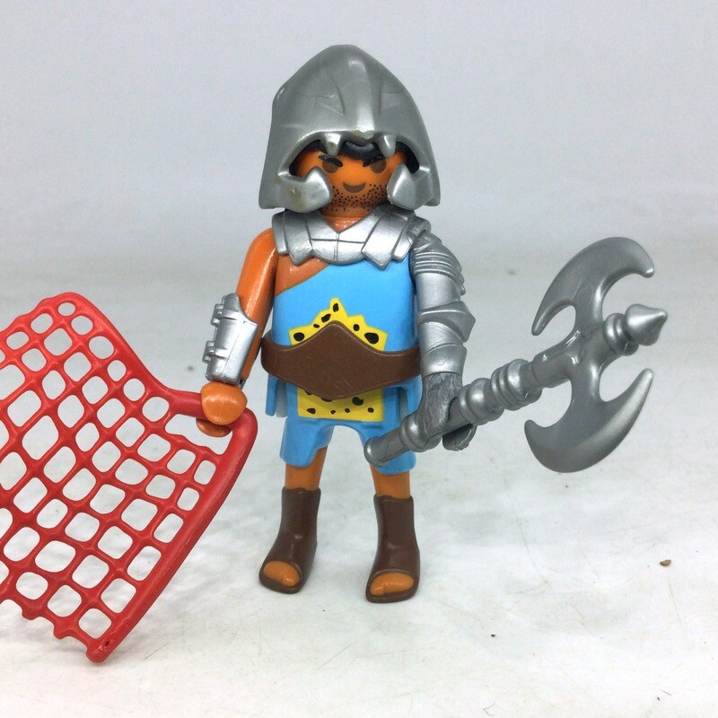 playmobil gladiateur avec filet