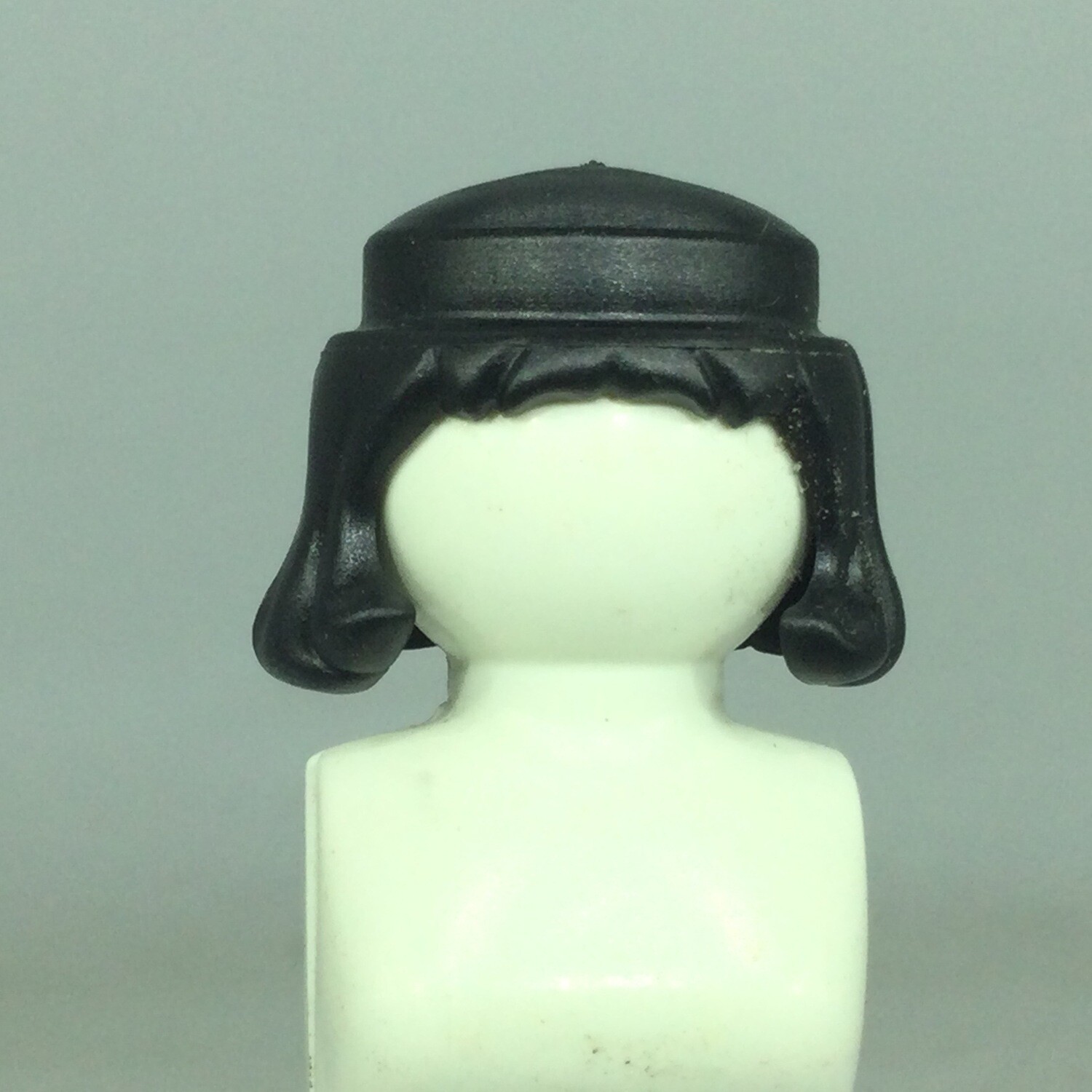 playmobil perruque cheveux noir prince