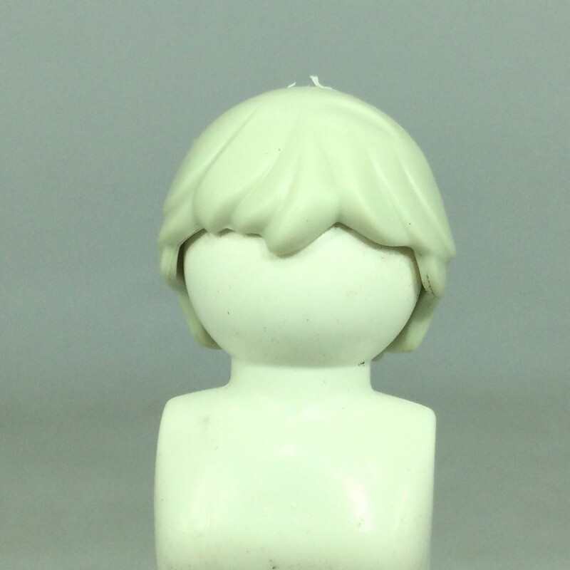 playmobil perruque Cheveux gris homme 11637