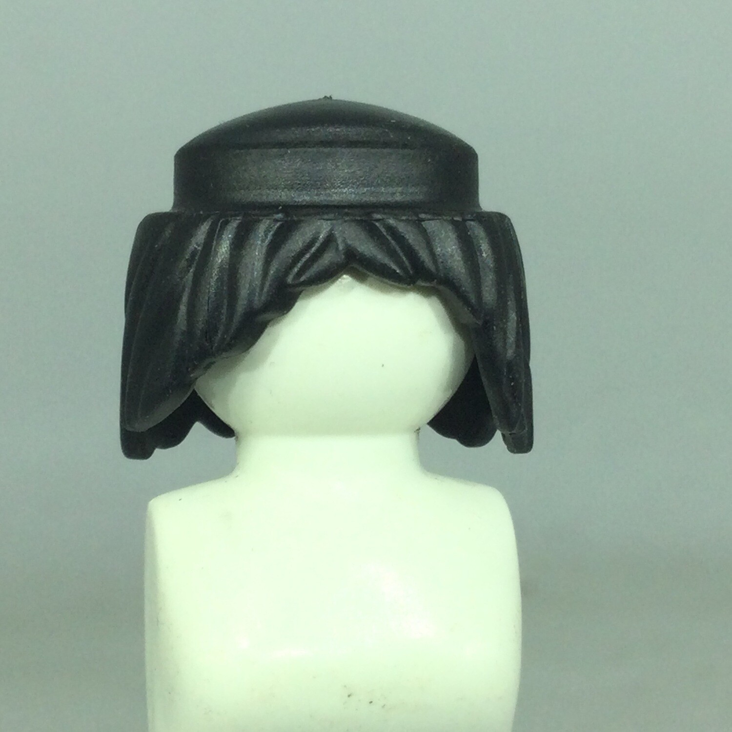 playmobil perruque Cheveux noir long  11659