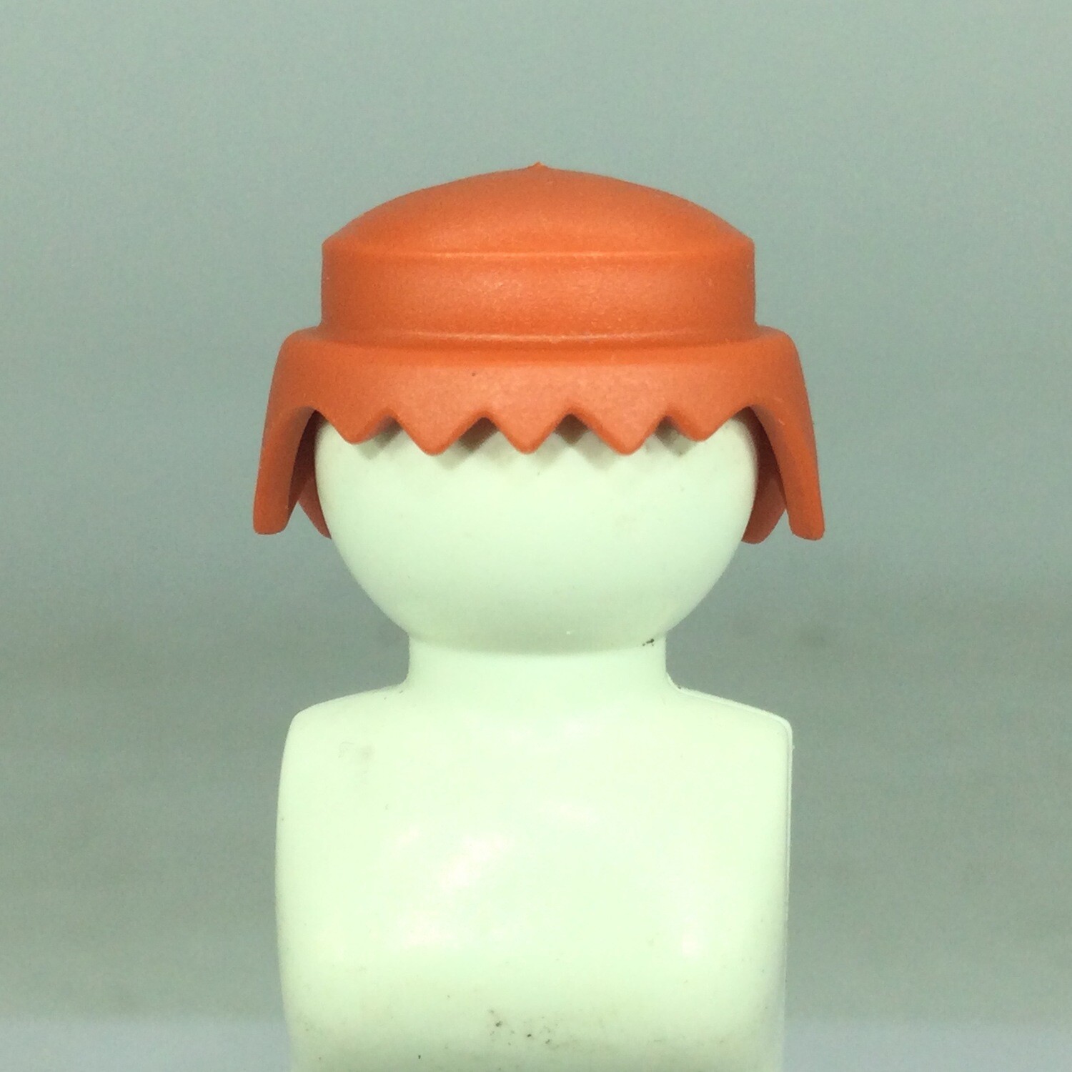 playmobil perruque Cheveux roux foncé 9004