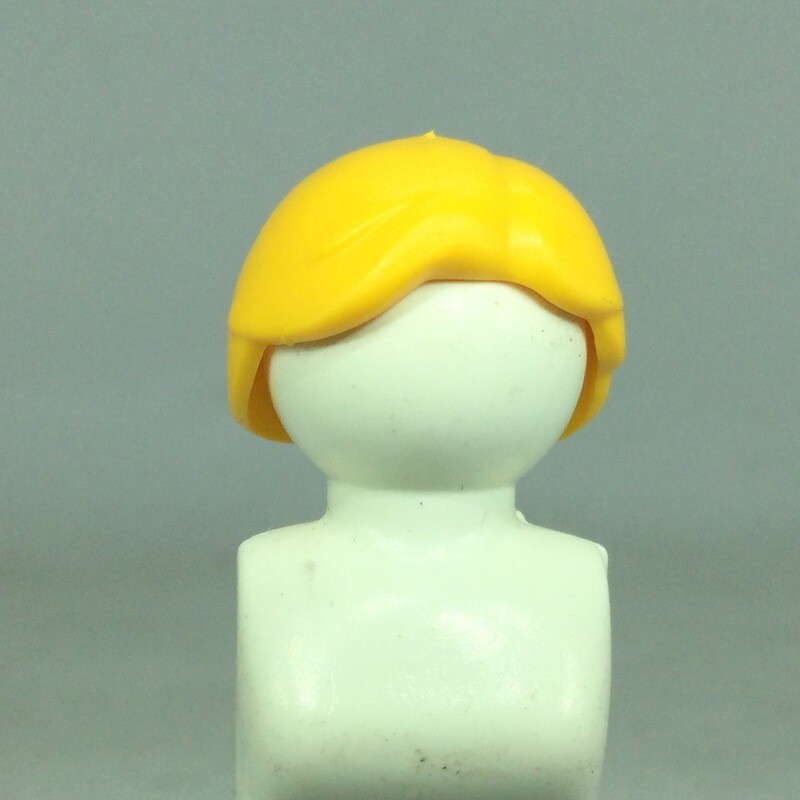 playmobil perruque Cheveux blond queue de cheval